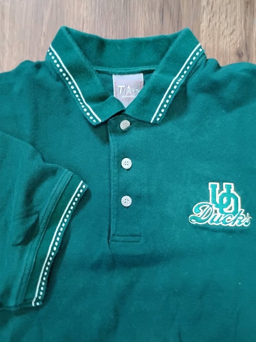 Vintage 90s Oregon Ducks Polo Shirt